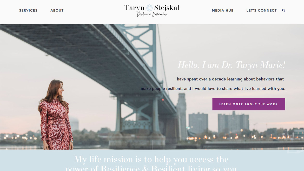 Resilience Leadership, Dr. Taryn Stejskal